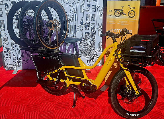 Das bIld zeigt eine Neuentwicklung, gesehen auf der Eurobike 2025